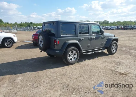 2020 Jeep Wrangler Unlimited Sport S 4X4 from USA, damaged, VIN 1C4HJXDG6LW242311